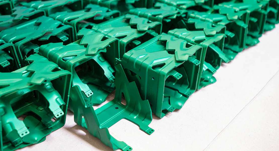 E6 Beizen - Eloxieren - Einfärben in Grün