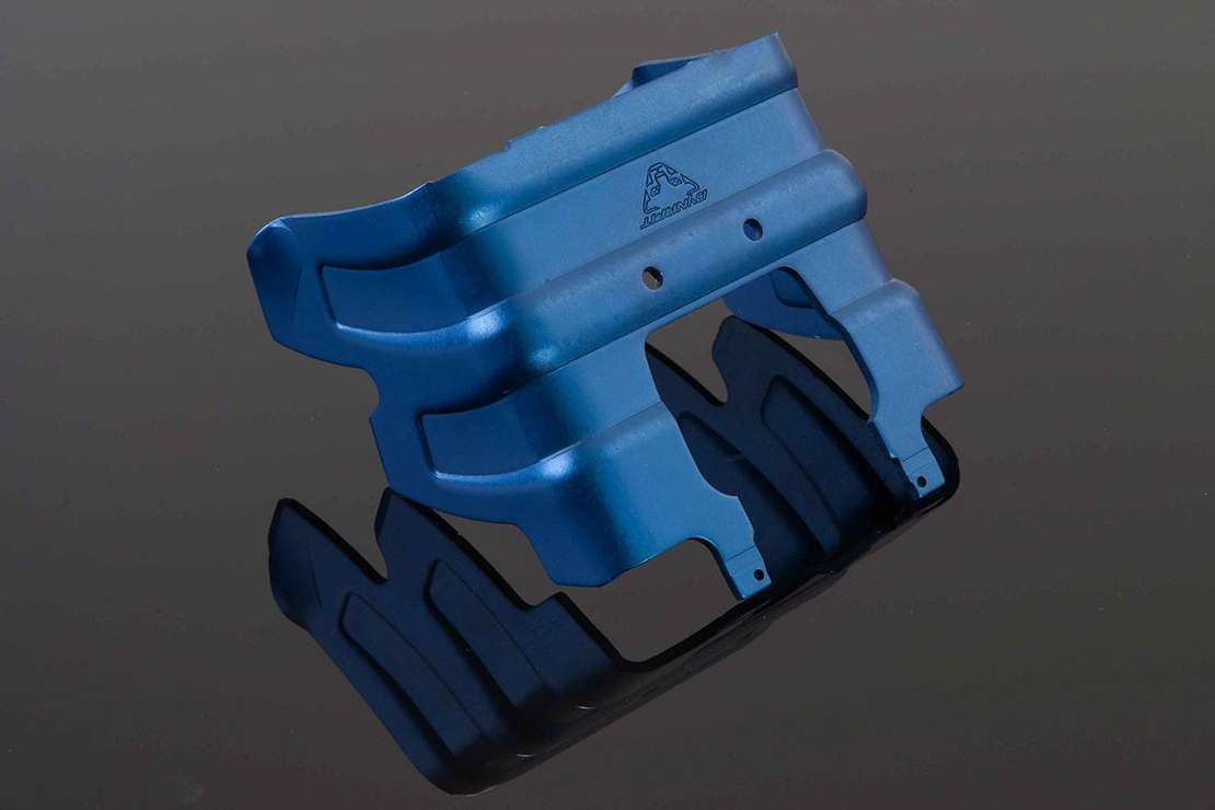 Farbig - Eloxieren blau