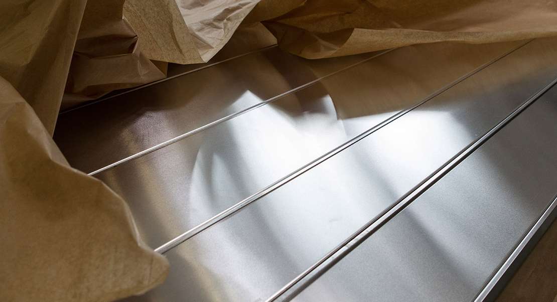 Aluminium in Edelstahloptik